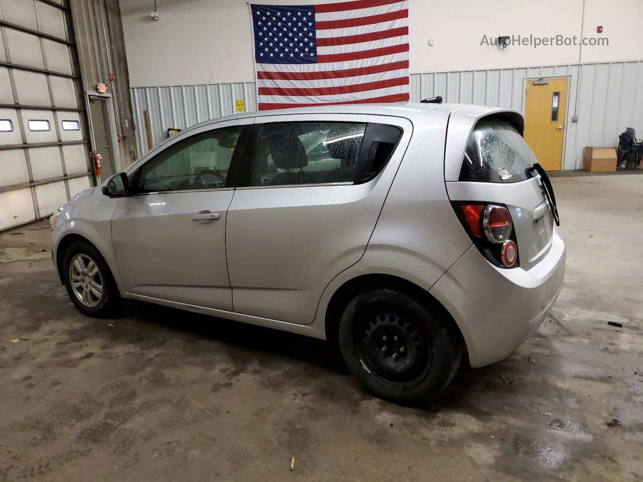 2013 Chevrolet Sonic Lt Silver vin: 1G1JC6SG7D4231641