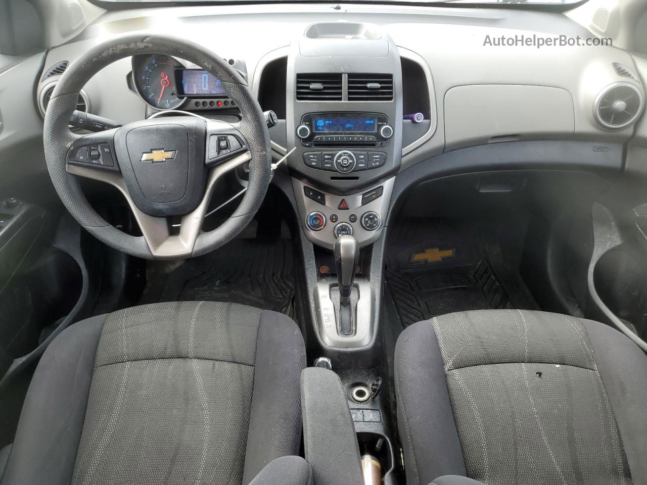 2013 Chevrolet Sonic Lt Серебряный vin: 1G1JC6SG7D4231641