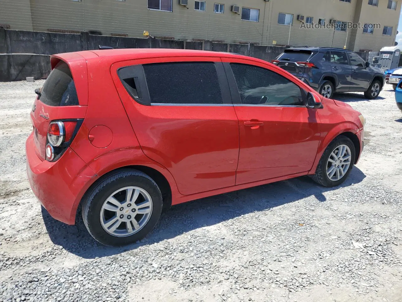 2014 Chevrolet Sonic Lt Красный vin: 1G1JC6SG8E4155865