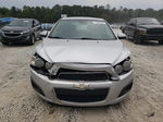 2013 Chevrolet Sonic Lt Silver vin: 1G1JC6SG9D4229258