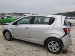 2013 Chevrolet Sonic Lt Silver vin: 1G1JC6SG9D4229258