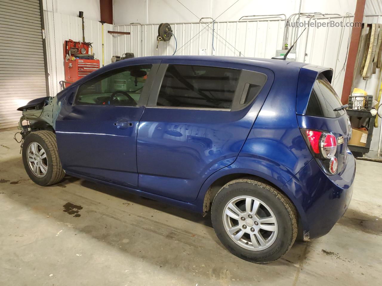 2013 Chevrolet Sonic Lt Blue vin: 1G1JC6SG9D4234217