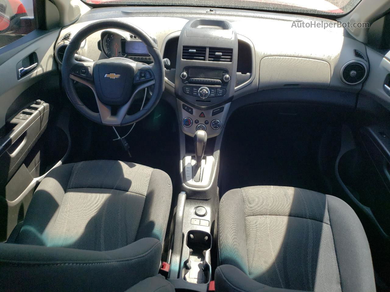 2013 Chevrolet Sonic Lt Красный vin: 1G1JC6SGXD4233447