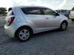 2013 Chevrolet Sonic Lt Silver vin: 1G1JC6SH0D4208923