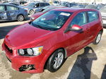 2013 Chevrolet Sonic Lt Red vin: 1G1JC6SH0D4255918