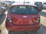 2013 Chevrolet Sonic Lt Red vin: 1G1JC6SH0D4255918