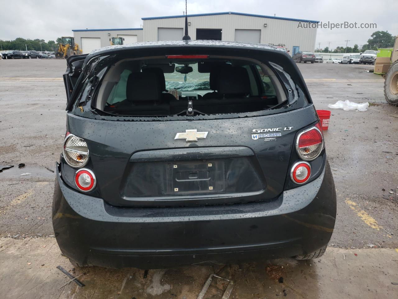 2014 Chevrolet Sonic Lt Black vin: 1G1JC6SH0E4128801