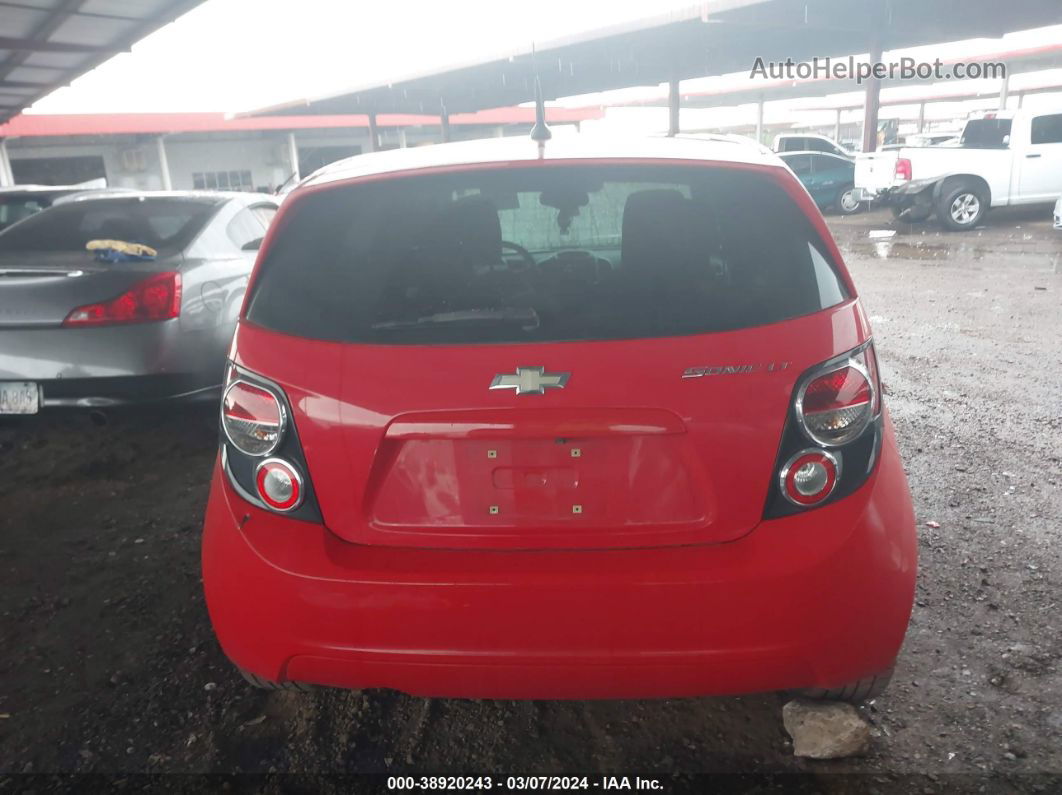 2014 Chevrolet Sonic Lt Auto Красный vin: 1G1JC6SH0E4153780