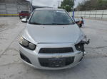 2013 Chevrolet Sonic Lt Silver vin: 1G1JC6SH1D4109186