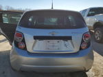 2014 Chevrolet Sonic Lt Silver vin: 1G1JC6SH1E4144859