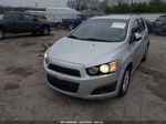 2013 Chevrolet Sonic Lt Auto Silver vin: 1G1JC6SH2D4148546