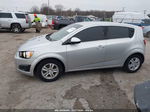 2013 Chevrolet Sonic Lt Auto Silver vin: 1G1JC6SH2D4148546