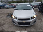 2013 Chevrolet Sonic Lt Auto Silver vin: 1G1JC6SH2D4148546