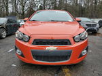 2013 Chevrolet Sonic Lt Orange vin: 1G1JC6SH2D4148689