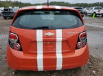 2013 Chevrolet Sonic Lt Orange vin: 1G1JC6SH2D4161944