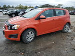 2013 Chevrolet Sonic Lt Orange vin: 1G1JC6SH2D4161944