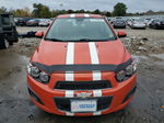 2013 Chevrolet Sonic Lt Orange vin: 1G1JC6SH2D4161944