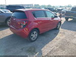 2013 Chevrolet Sonic Lt Auto Red vin: 1G1JC6SH2D4237128