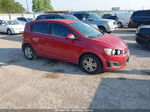 2013 Chevrolet Sonic Lt Auto Red vin: 1G1JC6SH2D4237128