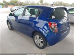 2013 Chevrolet Sonic Lt Auto Синий vin: 1G1JC6SH2D4250185