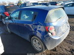 2014 Chevrolet Sonic Lt Auto Синий vin: 1G1JC6SH2E4228107