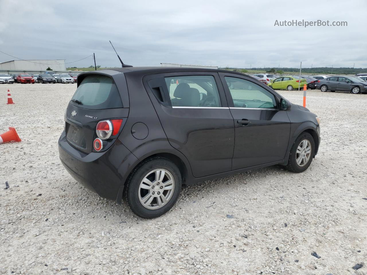 2013 Chevrolet Sonic Lt Black vin: 1G1JC6SH3D4202422