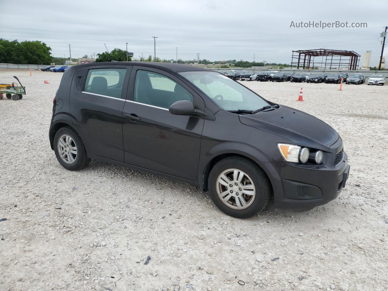 2013 Chevrolet Sonic Lt Black vin: 1G1JC6SH3D4202422