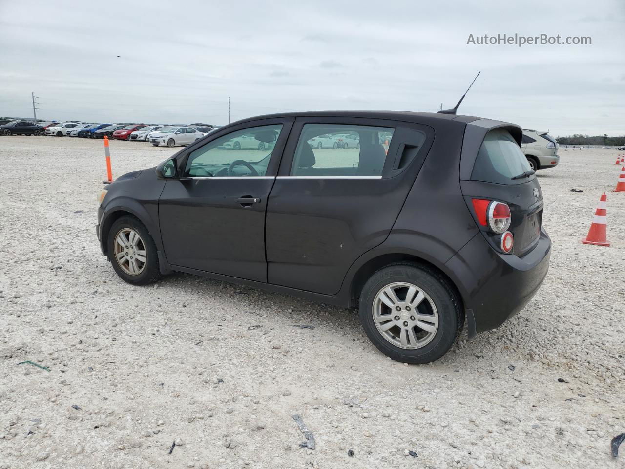 2013 Chevrolet Sonic Lt Black vin: 1G1JC6SH3D4202422