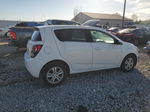 2014 Chevrolet Sonic Lt White vin: 1G1JC6SH3E4194033