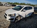 2014 Chevrolet Sonic Lt White vin: 1G1JC6SH3E4194033