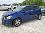 2014 Chevrolet Sonic Lt Blue vin: 1G1JC6SH3E4223515