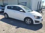 2014 Chevrolet Sonic Lt White vin: 1G1JC6SH3E4227564