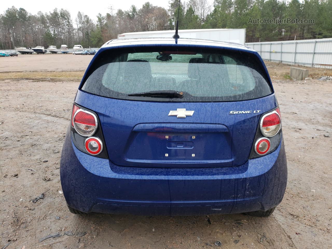 2013 Chevrolet Sonic Lt Blue vin: 1G1JC6SH4D4167910