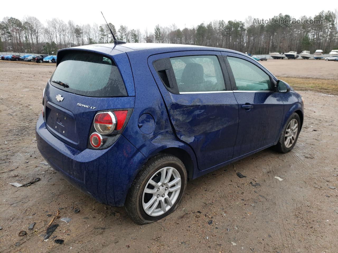 2013 Chevrolet Sonic Lt Blue vin: 1G1JC6SH4D4167910