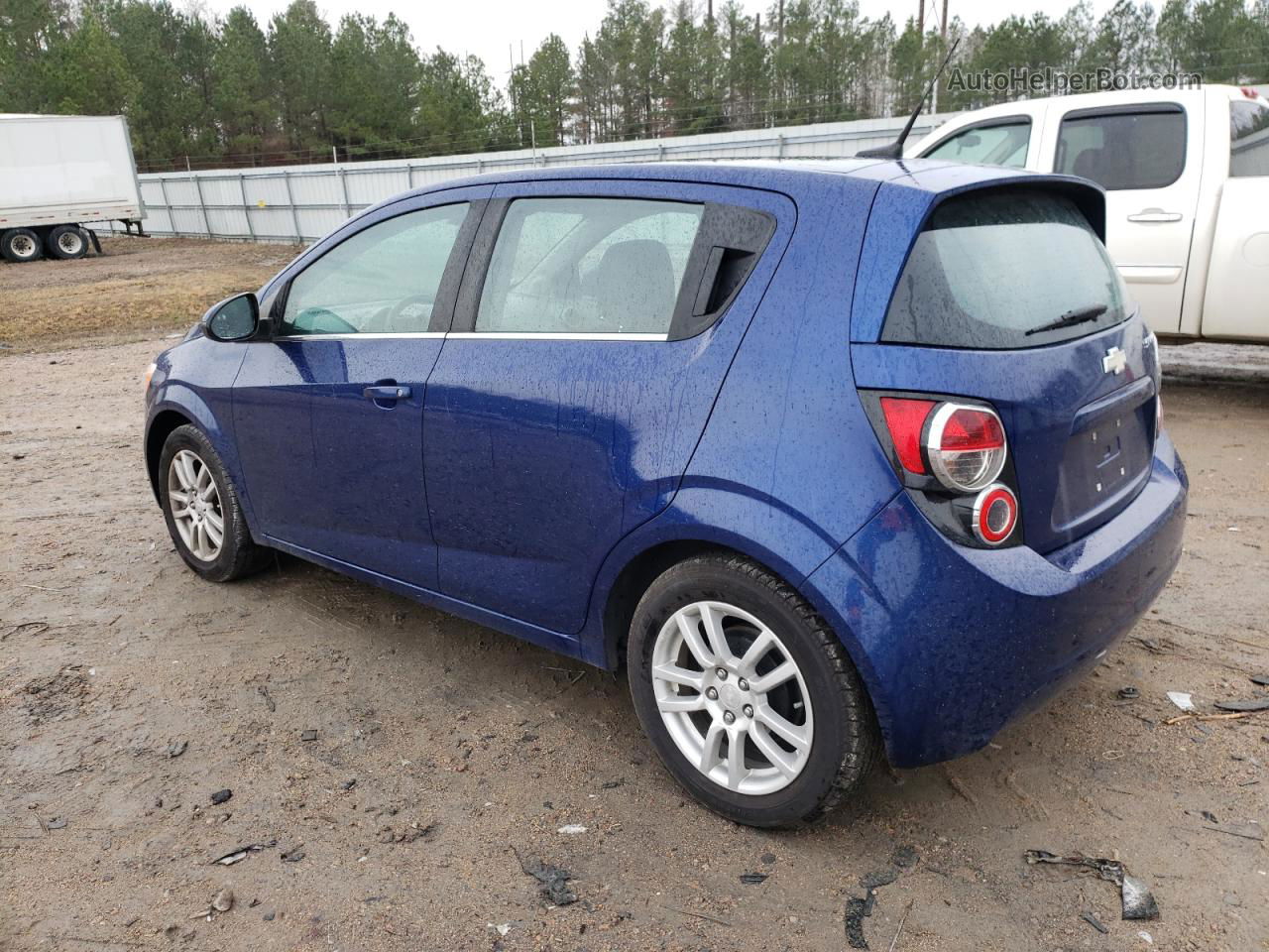 2013 Chevrolet Sonic Lt Blue vin: 1G1JC6SH4D4167910