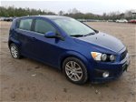 2013 Chevrolet Sonic Lt Blue vin: 1G1JC6SH4D4167910