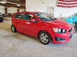 2013 Chevrolet Sonic Lt Red vin: 1G1JC6SH4D4192337