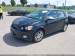 2013 Chevrolet Sonic Lt Auto Black vin: 1G1JC6SH5D4220579