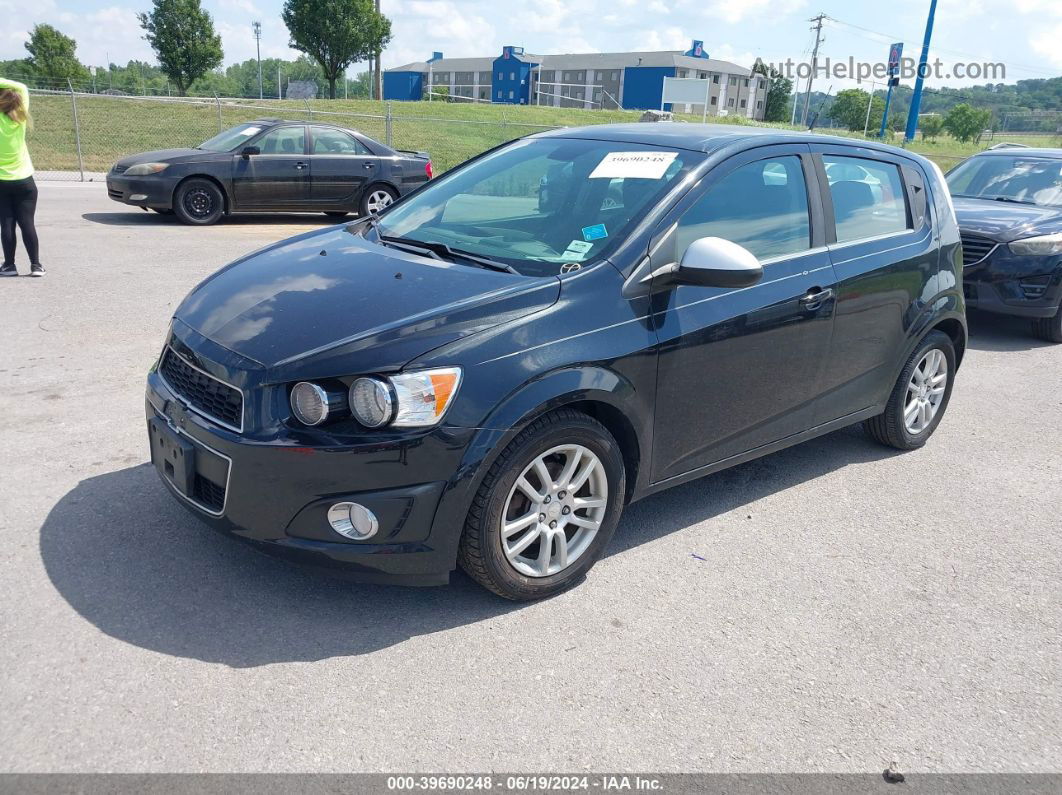 2013 Chevrolet Sonic Lt Auto Black vin: 1G1JC6SH5D4220579