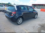 2013 Chevrolet Sonic Lt Auto Black vin: 1G1JC6SH5D4220579