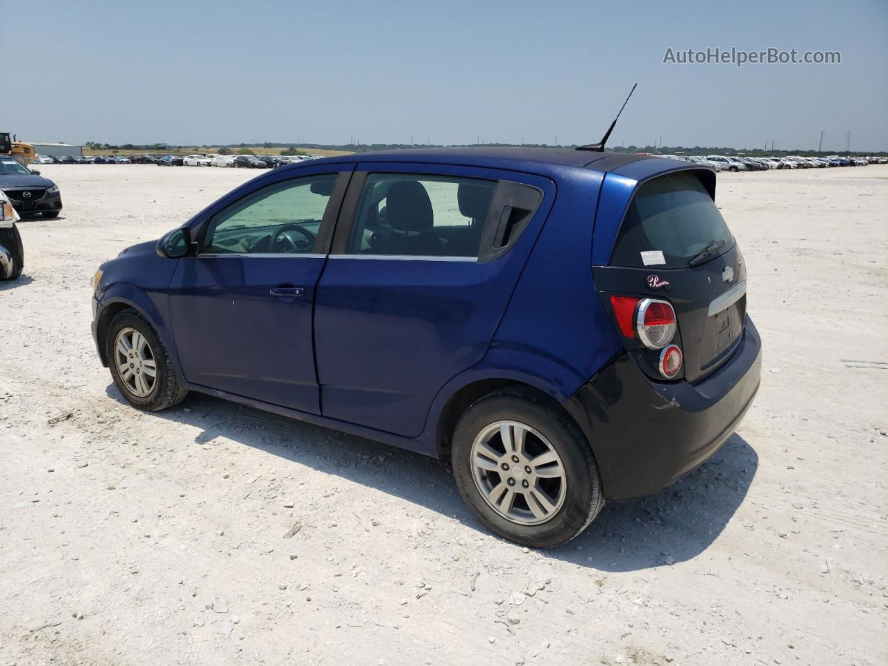 2013 Chevrolet Sonic Lt Blue vin: 1G1JC6SH6D4133399