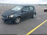 2013 Chevrolet Sonic Lt Auto Gray vin: 1G1JC6SH6D4149425