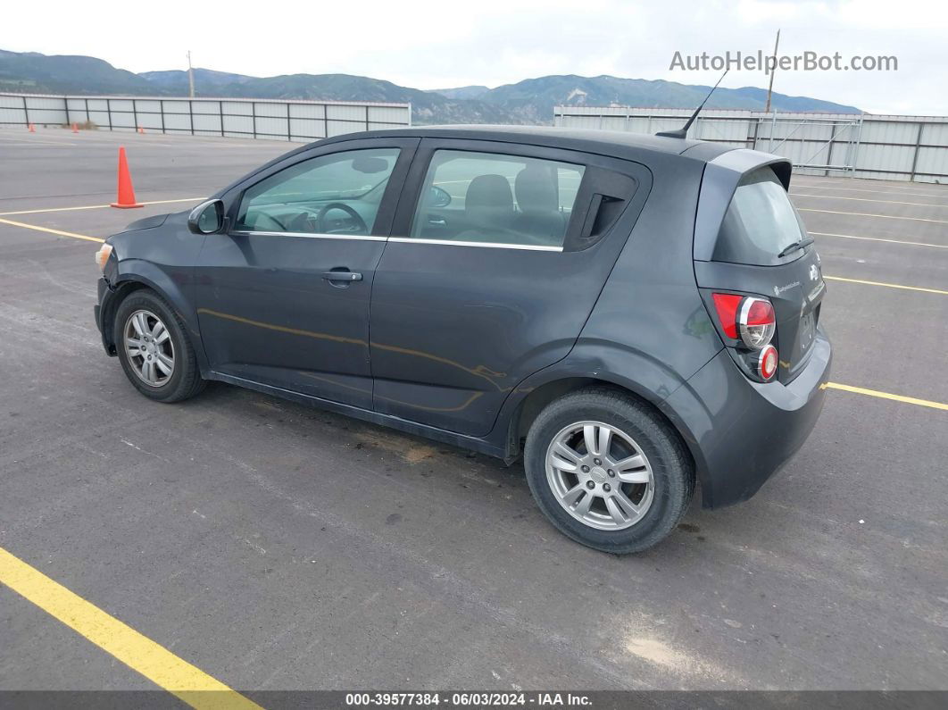 2013 Chevrolet Sonic Lt Auto Gray vin: 1G1JC6SH6D4149425