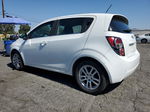 2013 Chevrolet Sonic Lt White vin: 1G1JC6SH6D4165656