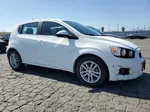 2013 Chevrolet Sonic Lt White vin: 1G1JC6SH6D4165656