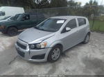 2014 Chevrolet Sonic Lt Silver vin: 1G1JC6SH6E4103045