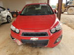 2013 Chevrolet Sonic Lt Red vin: 1G1JC6SH7D4141558