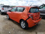 2013 Chevrolet Sonic Lt Orange vin: 1G1JC6SH7D4151314