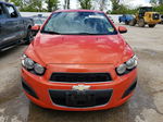 2013 Chevrolet Sonic Lt Orange vin: 1G1JC6SH7D4151314