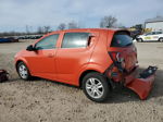 2013 Chevrolet Sonic Lt Orange vin: 1G1JC6SH7D4169487